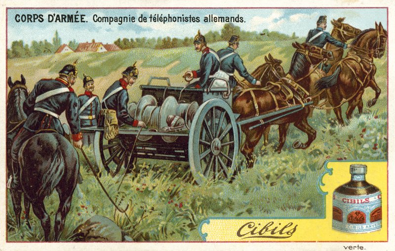 Army Corps - tysk telefonselskap av French School