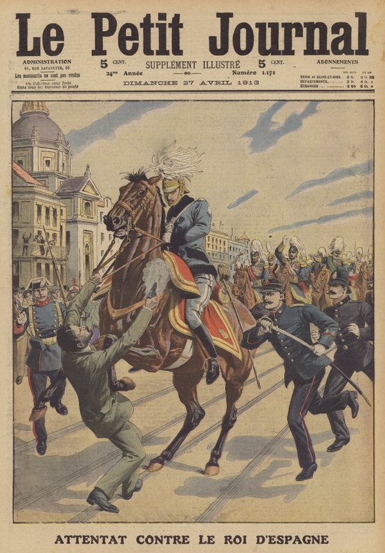 Attentat mot kong Alfonso XIII av Spania av French School