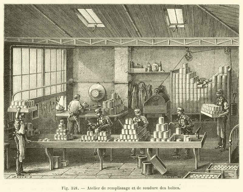 Boksfylling og sveiseverksted (gravering) av French School