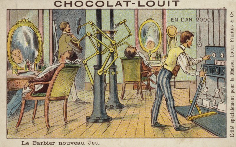 Automatiserte frisører i år 2000 av French School
