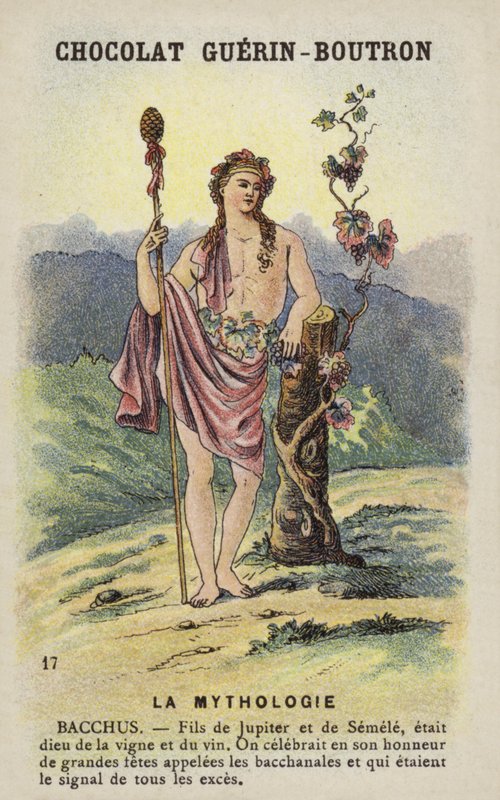 Bacchus av French School