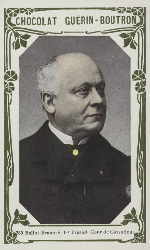 Ballot-Beaupre, første president for kassasjonsrett (farget bilde) av French School