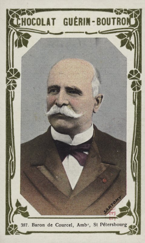 Baron de Courcel, ambassadør, St Petersburg (farget bilde) av French School