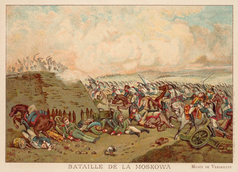 Slaget ved Borodino, Russland av French School