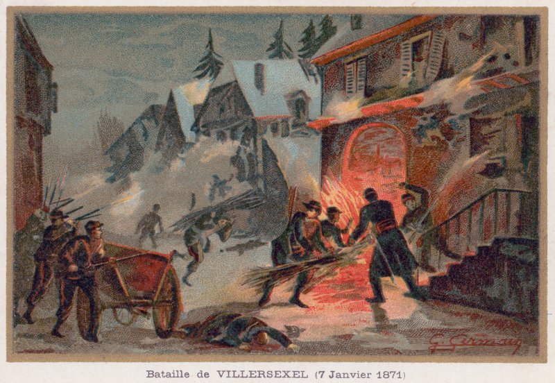 Slaget ved Villersexel av French School