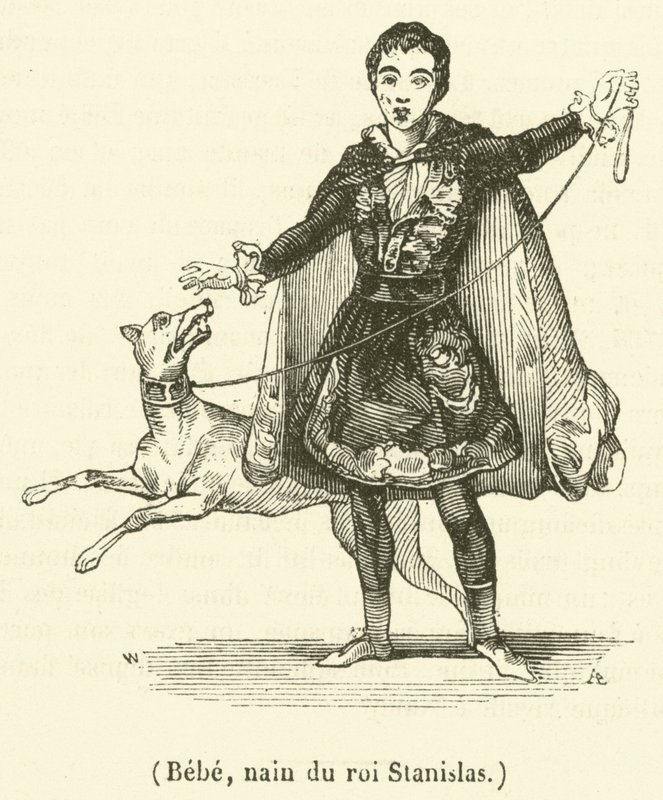 Bebe, nain du roi Stanislas (gravering) av French School