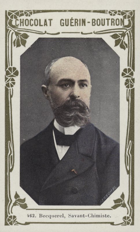 Becquerel, vitenskapelig kjemiker (farget bilde) av French School