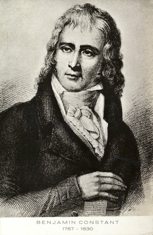 Benjamin Constant (1767–1830), sveitsiskfødt fransk politiker og forfatter (lito) av French School