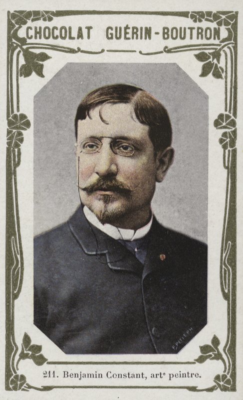 Benjamin Constant, maler (farget bilde) av French School