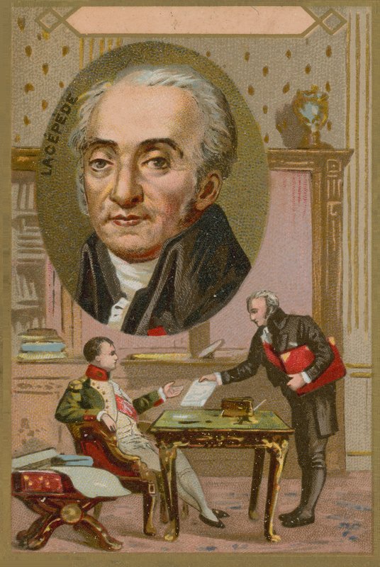 Bernard Germain de Lacepede , fransk naturforsker (1756-1825) av French School