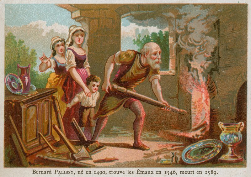 Bernard Palissy av French School