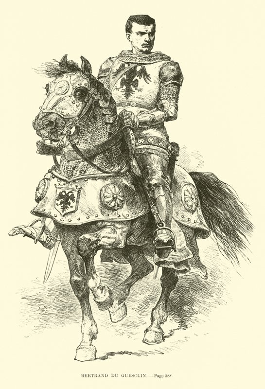 Bertrand du Guesclin av French School