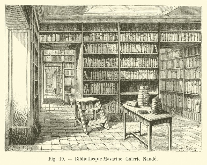 Mazarine bibliotek, Naude Gallery av French School