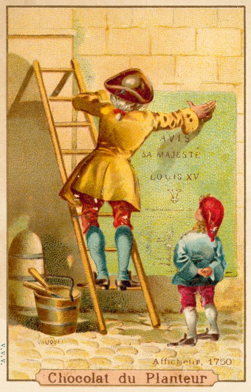 Bill plakat av French School