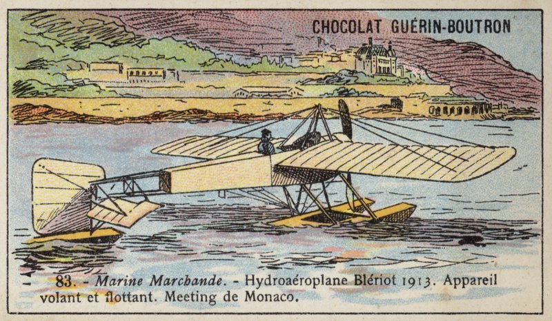 Bleriot sjøfly av French School