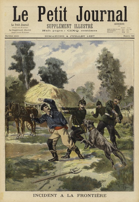 Grensehendelse, 1897 av French School