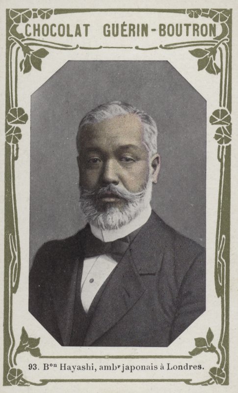 Boutron Hayashi, japansk ambassadør i London (farget bilde) av French School