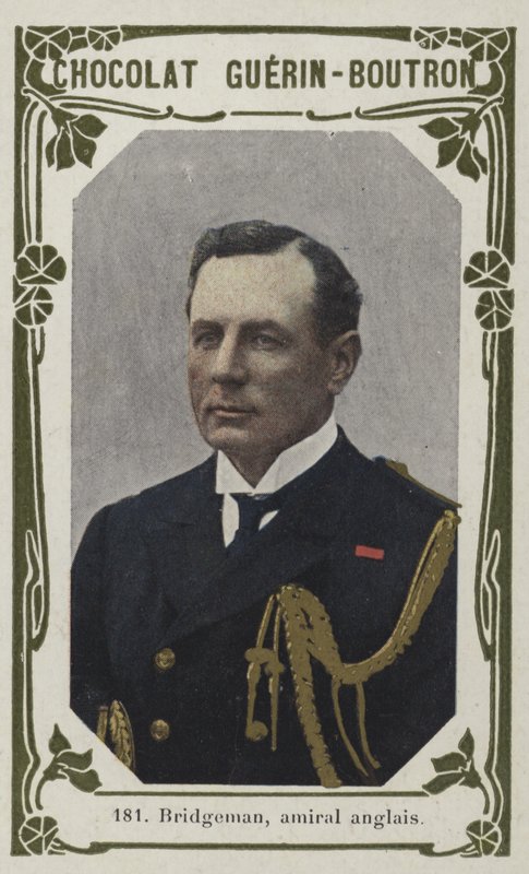 Bridgeman, britisk admiral (farget bilde) av French School