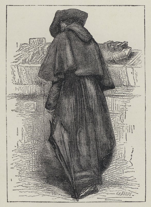 Bla gjennom bokbod, Quai (gravering) av French School