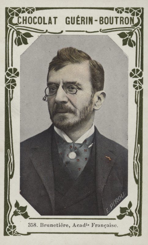Brunetiere, French Academy (farget bilde) av French School