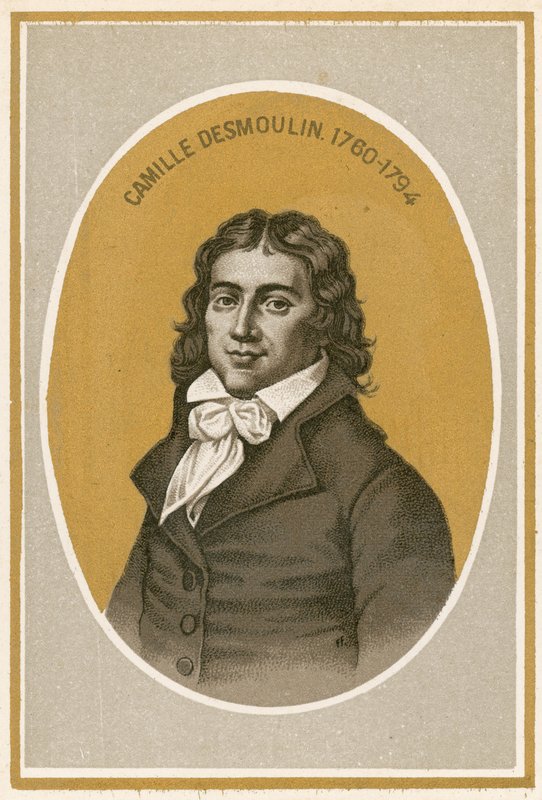 Camille Desmoulin av French School