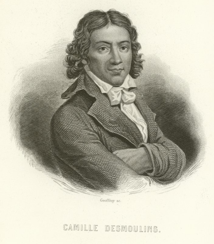 Camille Desmoulins av French School