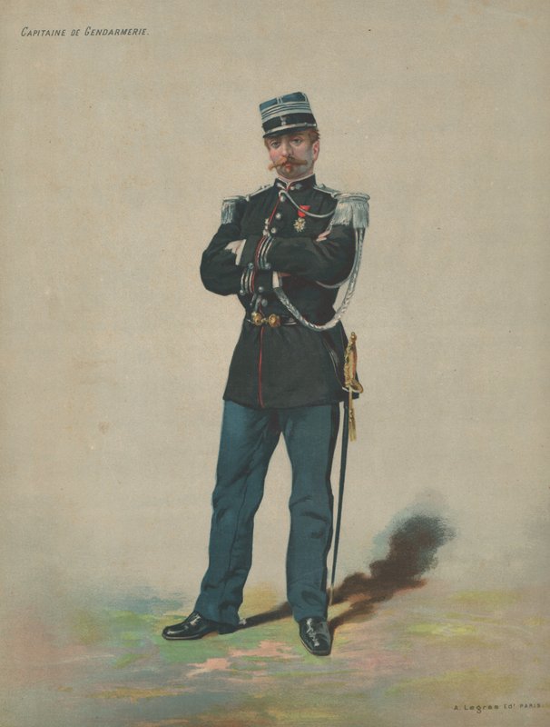 Kaptein for Gendarmeriet av French School