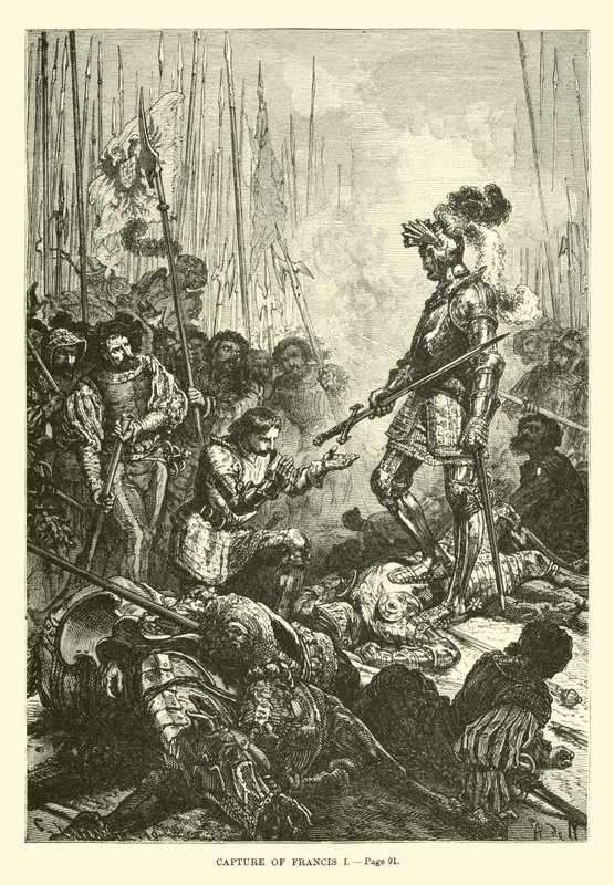 Fangst av Francis I av French School
