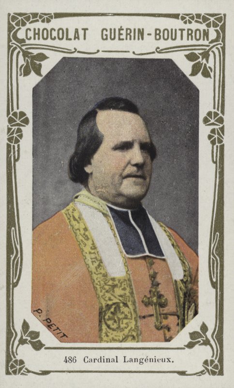 Kardinal Langenieux (farget bilde) av French School