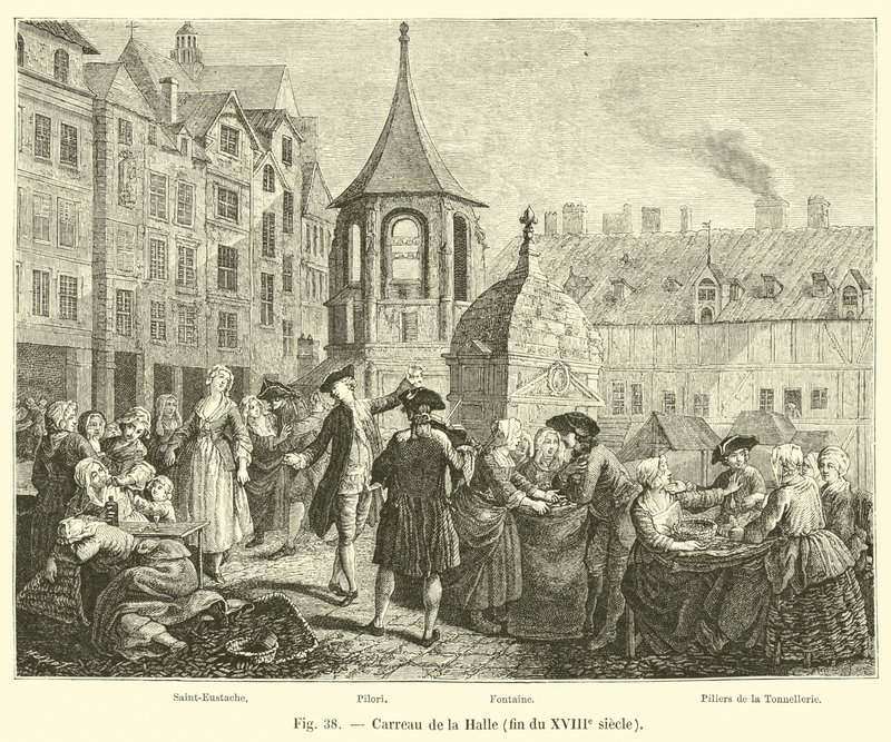 Halleflis, sent på 1700-tallet av French School