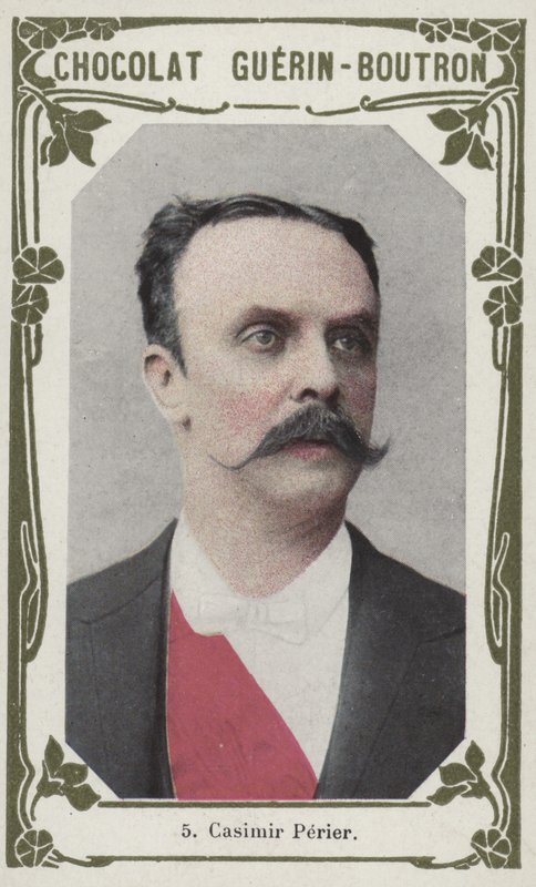 Casimir Perier (farget bilde) av French School