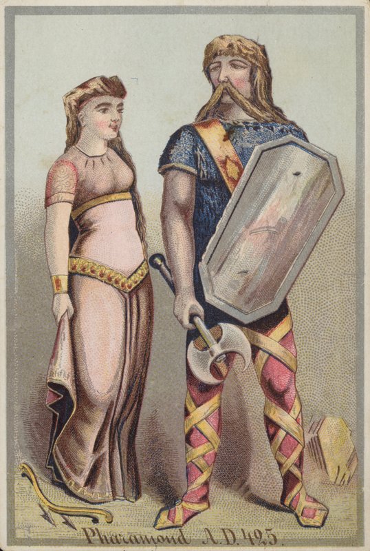Celtic Gentleman and Woman av French School