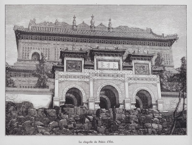 Kapellet til sommerpalasset, Beijing, Kina av French School