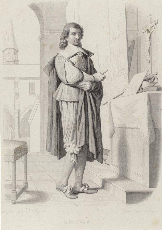 Charles Alexandre Lesueur av French School