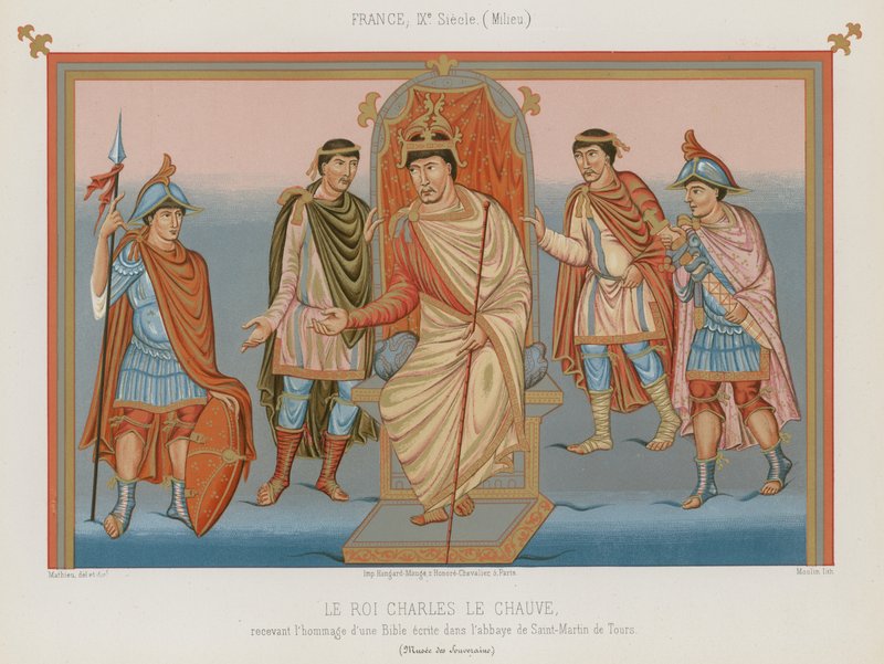 Charles II, den hellige romerske keiser av French School