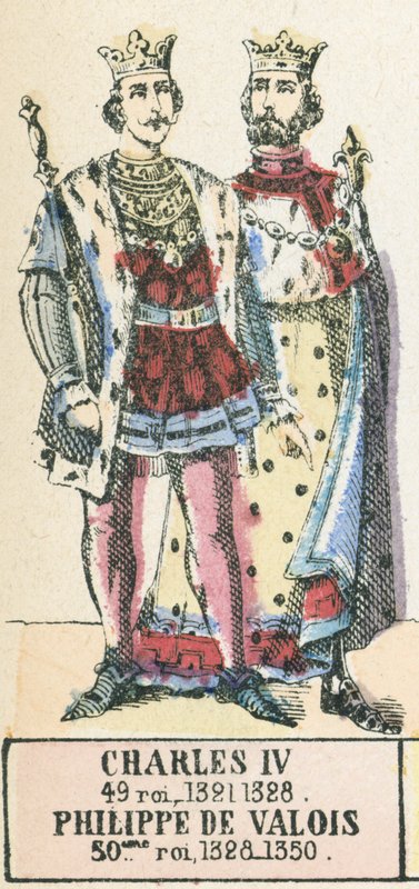 Karl IV, 49 roi av French School