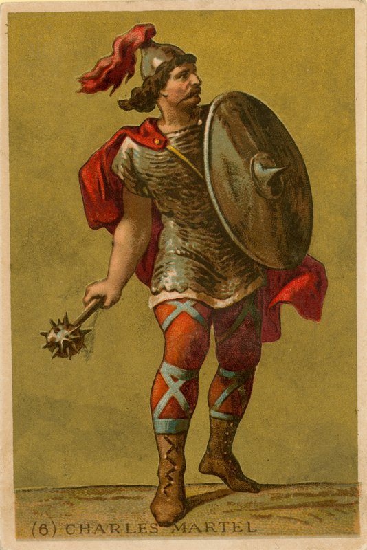 Charles Martel av French School