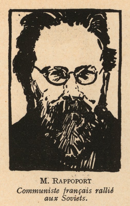 Charles Rappoport , litauiskfødt fransk kommunistisk politiker (lito) av French School
