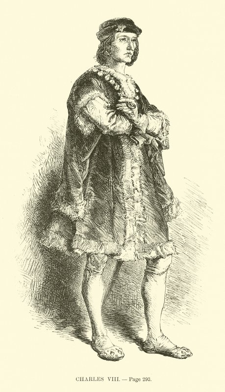 Karl VIII av French School