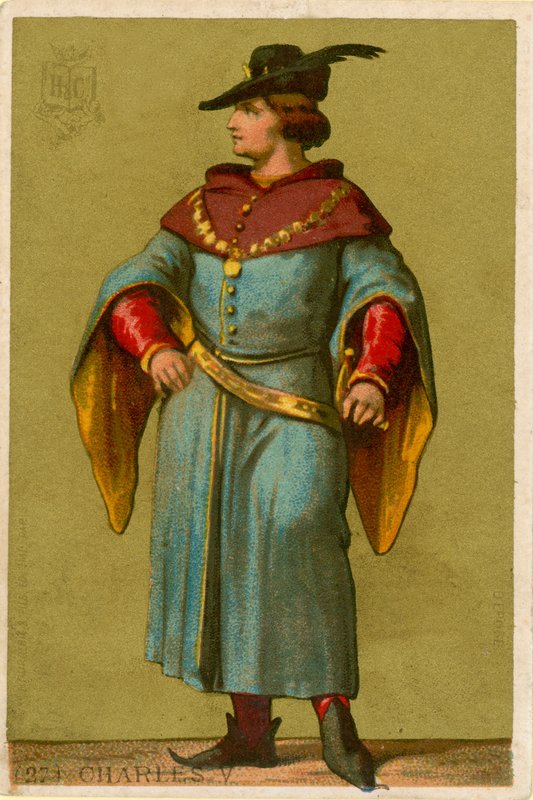 Charles V av French School