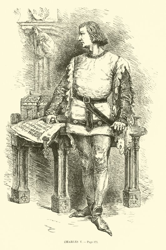 Charles V av French School