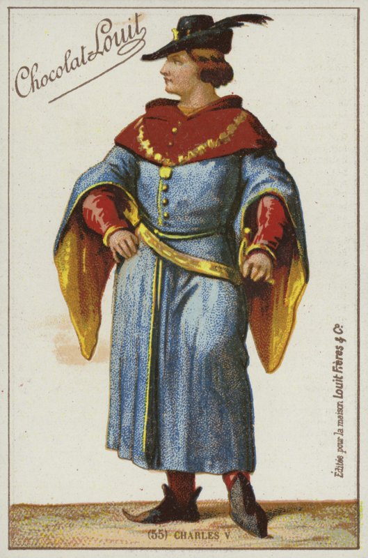 Charles V av French School
