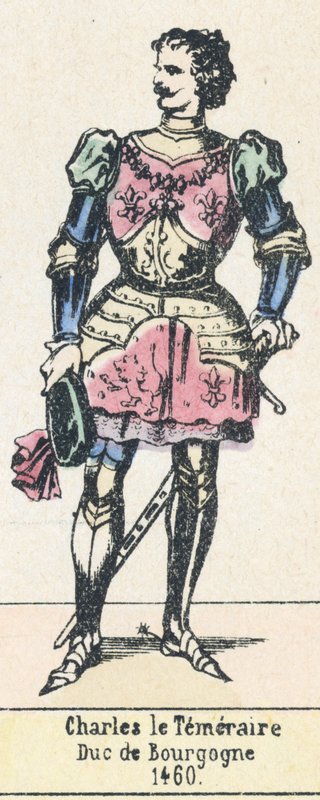 Charles the Temeraire, hertug av Burgund av French School