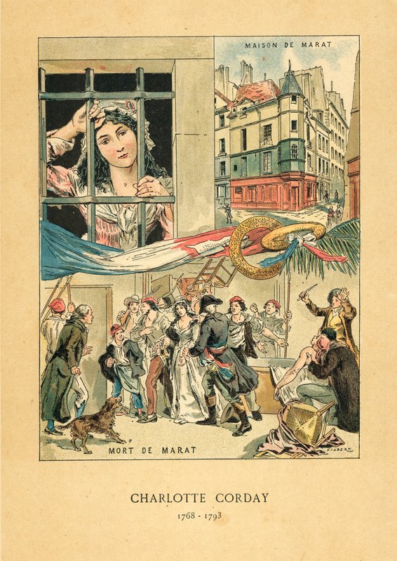 Charlotte Corday av French School