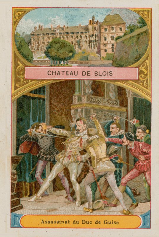 Slottet i Blois av French School