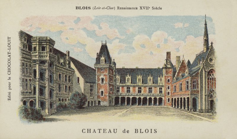 Chateau de Blois, Blois, Loir-et-Cher av French School