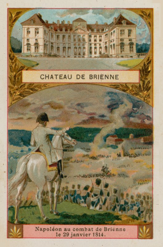 Brienne slott av French School