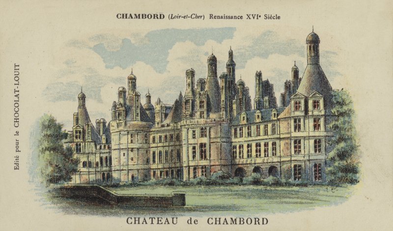 Chateau de Chambord, Chambord, Loir-et-Cher av French School