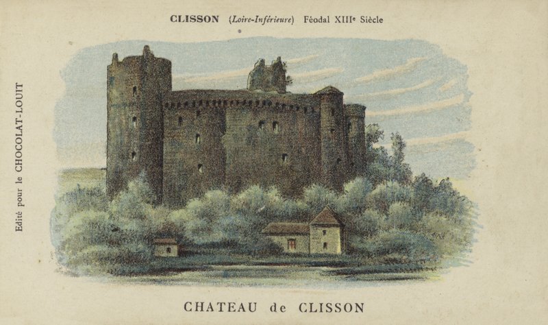 Chateau de Clisson, Clisson, Loire-Inferior av French School