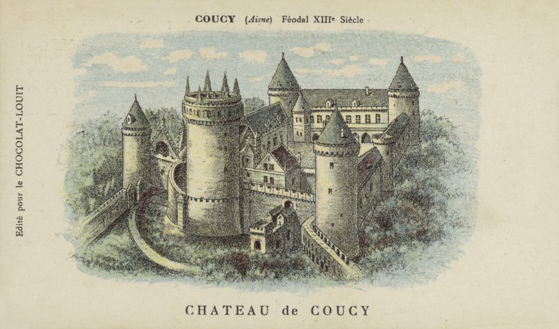 Chateau de Coucy, Coucy, Aisne av French School